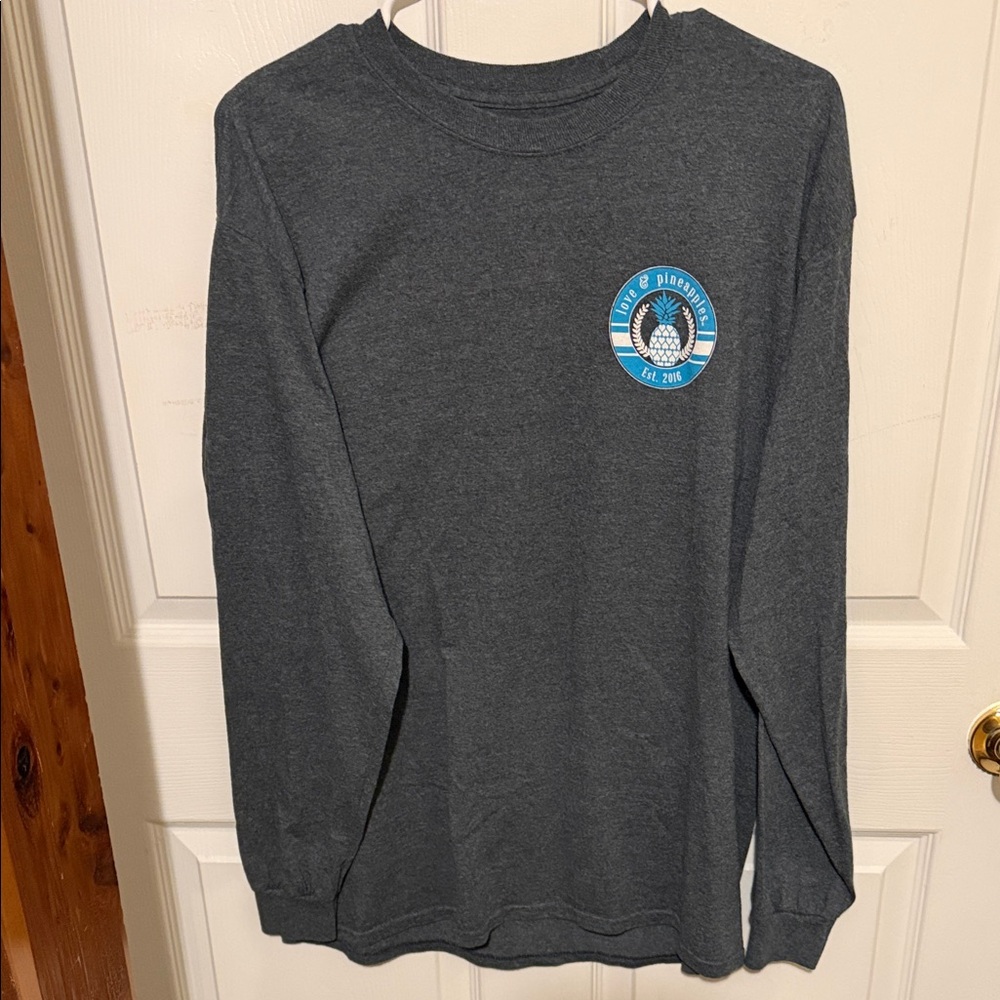 Gray Long Sleeve Tee